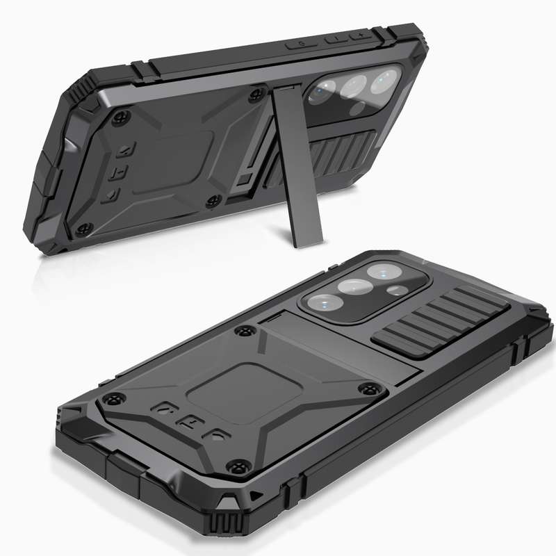 For Samsung Galaxy S24 5G R-JUST Life Waterproof Dustproof Shockproof Phone Case(Silver)