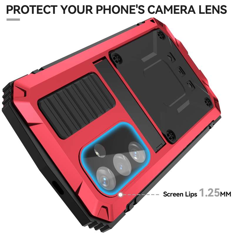 For Samsung Galaxy S24 5G R-JUST Life Waterproof Dustproof Shockproof Phone Case(Silver)