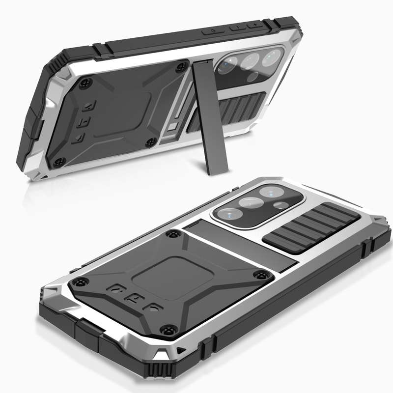 For Samsung Galaxy S24 5G R-JUST Life Waterproof Dustproof Shockproof Phone Case(Silver)