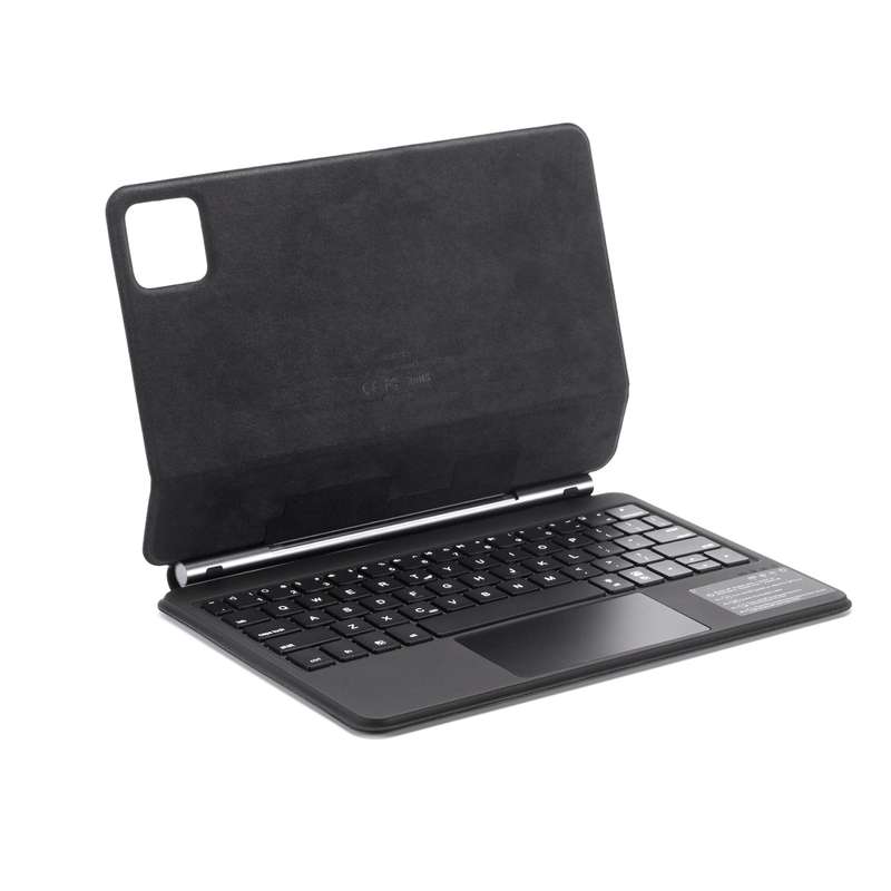 For Xiaomi Pad 6 / Pad Pro M11P-B-M611 Magnetic Bluetooth Keyboard Leather Tablet Case(Black)