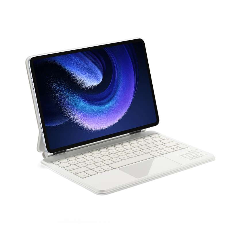 For Xiaomi Pad 6 / Pad Pro M11P-B-M611 Magnetic Bluetooth Keyboard Leather Tablet Case(Black)