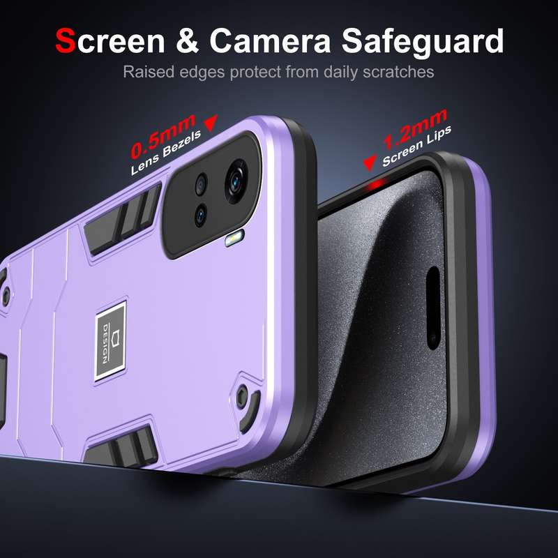 For Honor 90 Lite 2 in 1 Shockproof Phone Case(Blue)