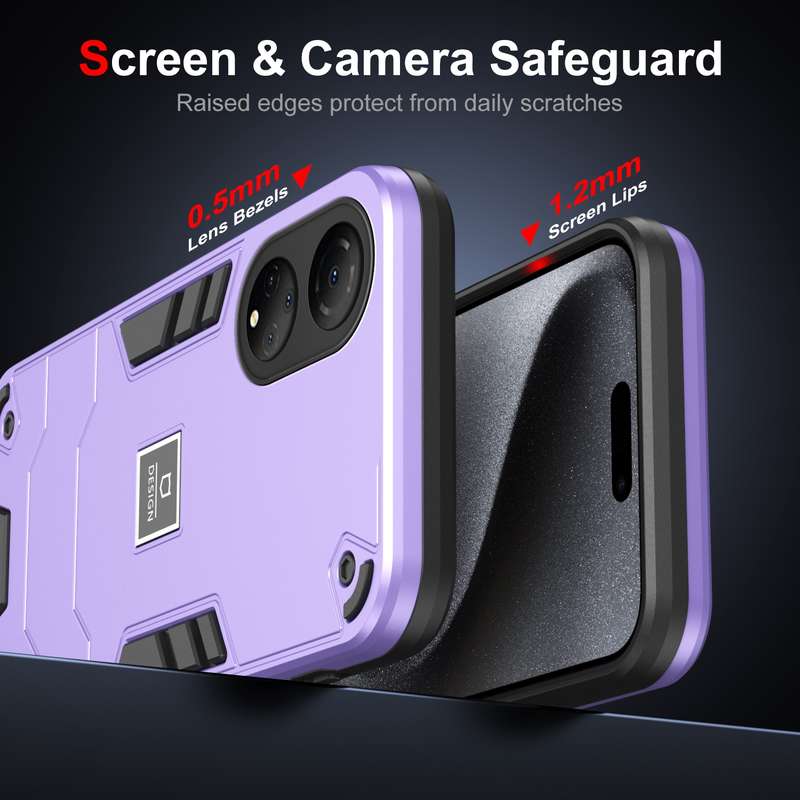 For Honor X7 2 in 1 Shockproof Phone Case(Blue)