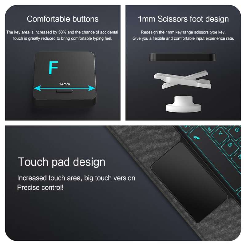 For Samsung Galaxy Tab A8 10.5inch X200 YJ-X200 Split Bluetooth Keyboard Leather Tablet Case