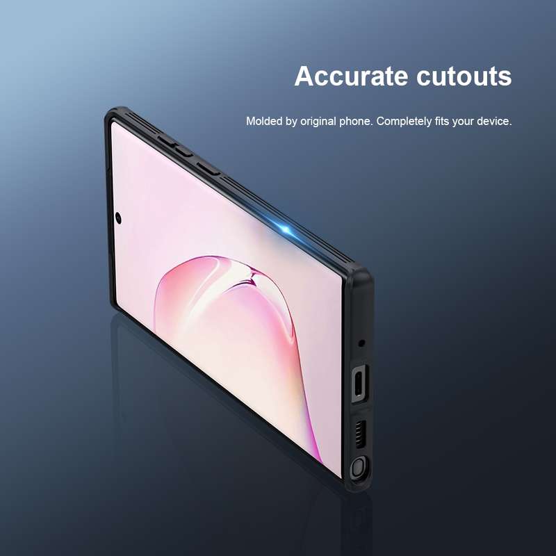 For Samsung Galaxy Note 20 Ultra NILLKIN Black Mirror Pro Series Camshield Full Coverage Dust-proof
