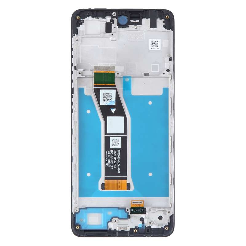 For Motorola Moto G04 OEM LCD Screen Digitizer Full Assembly with Frame