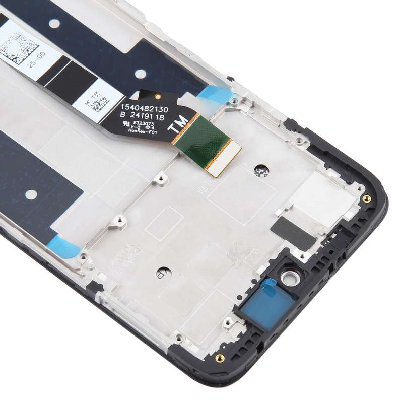 For Motorola Moto G35 OEM LCD Screen Digitizer Full Assembly with Frame