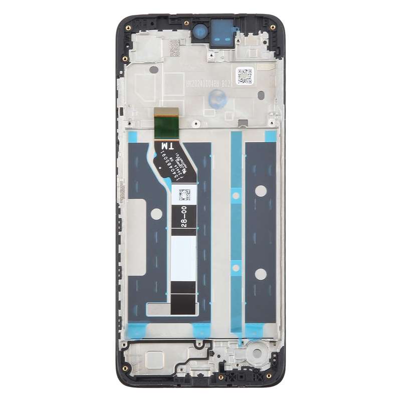 For Motorola Moto G15 OEM LCD Screen Digitizer Full Assembly with Frame