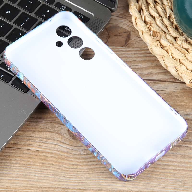 For Samsung Galaxy A35 5G Painted Pattern Precise Hole PC Phone Case(Abstract Flower)
