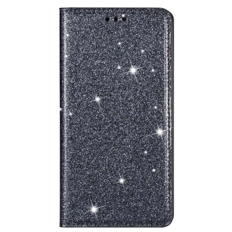 For Samsung Galaxy J4+ Ultrathin Glitter Magnetic Horizontal Flip Leather Case with Holder & Card Sl