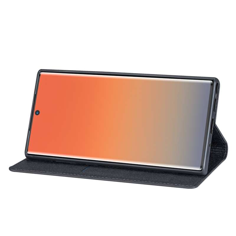 For Samsung Galaxy Note 10 Plus Ultrathin Glitter Magnetic Horizontal Flip Leather Case with Holder