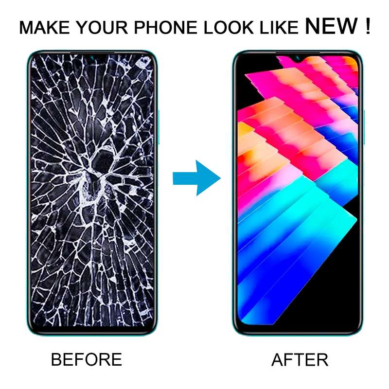 For Infinix Hot 30i X669 OEM LCD Screen with Digitizer Full Assembly