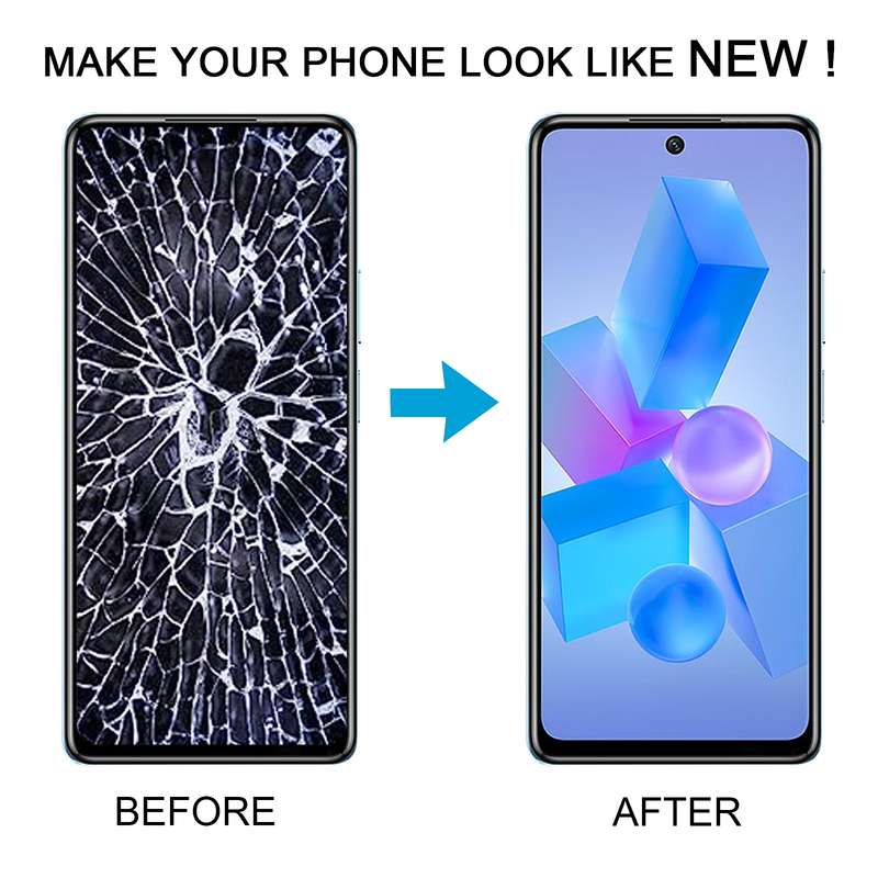 For Infinix Hot 40 X6836 OEM LCD Screen with Digitizer Full Assembly