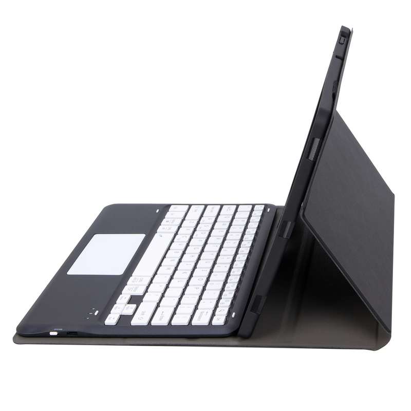 For Honor Pad 9 AH19-A TPU Ultra-thin Detachable Bluetooth Keyboard Tablet Leather Case with Touchpa