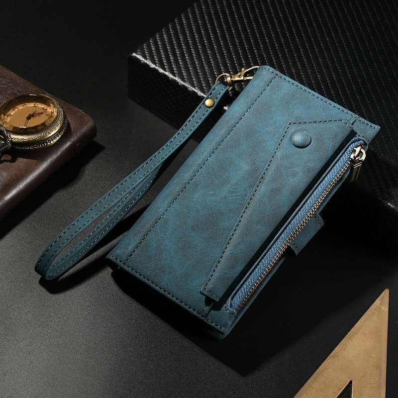 For Xiaomi 13T / 13T Pro / Redmi K60 Ultra ESEBLE Retro Frosted RFID Leather Phone Case(Dark Gr