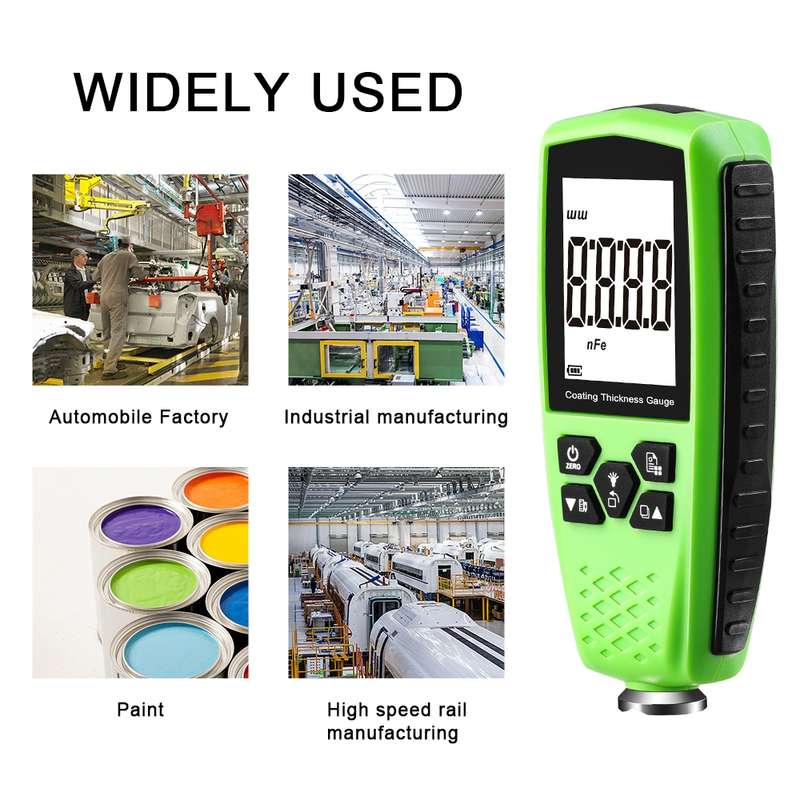 RZ859 Metal Coating Thickness Gauge(Green)