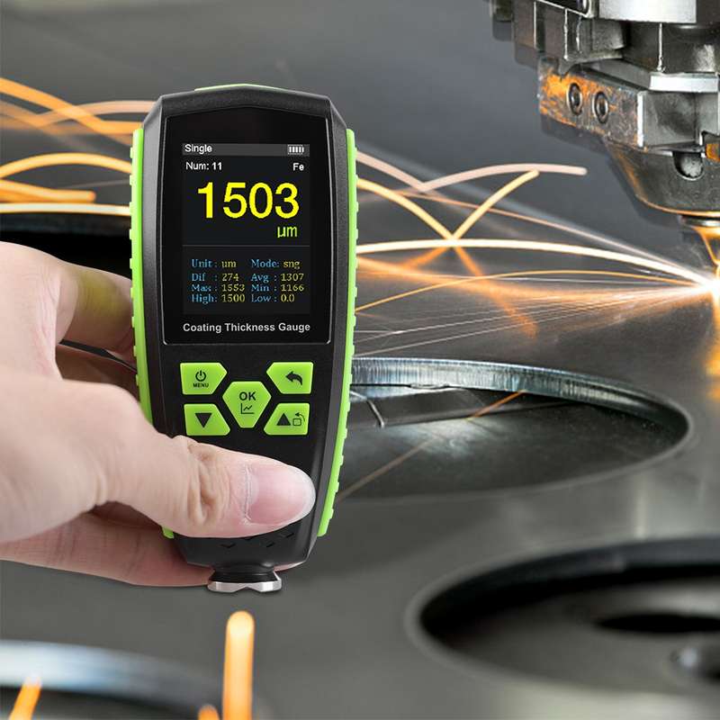 RZ860 Metal Coating Thickness Gauge(Green)