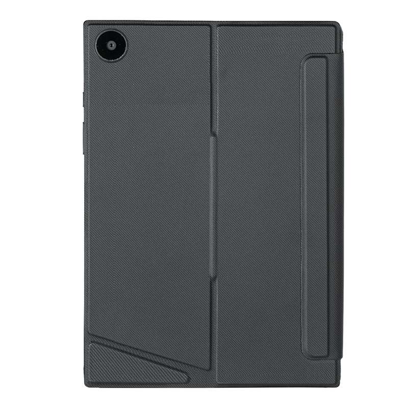 For Samsung Galaxy Tab A9+ X210 TA09B-AS Pen Tray Style Detachable Bluetooth Keyboard Leather Case w