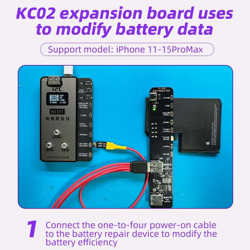 i2C KC03 Multi-function Battery Activation Detection Repair Device for iPhone 6-15 Pro Max / Android