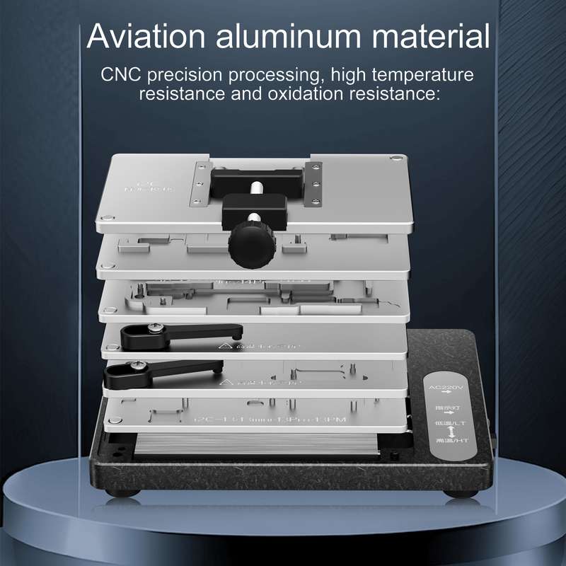 i2C T18 LCD Display PCB Motherboard Layered Desoldering Station For iPhone X-15 Pro Max, US Plug