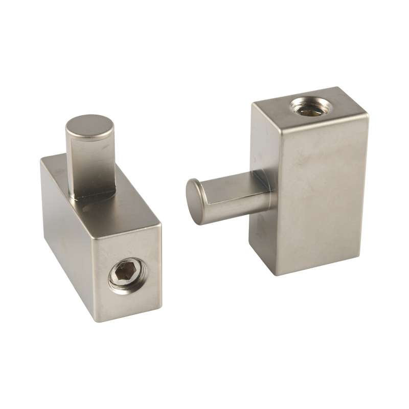 2pcs / Set Car Audio Modification 2 in 1 Wire Power Supply Terminals(Silver)