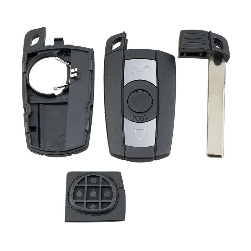 Car Key KR55WK49127 433.92Mhz for BMW CAS3 3-button(Black)