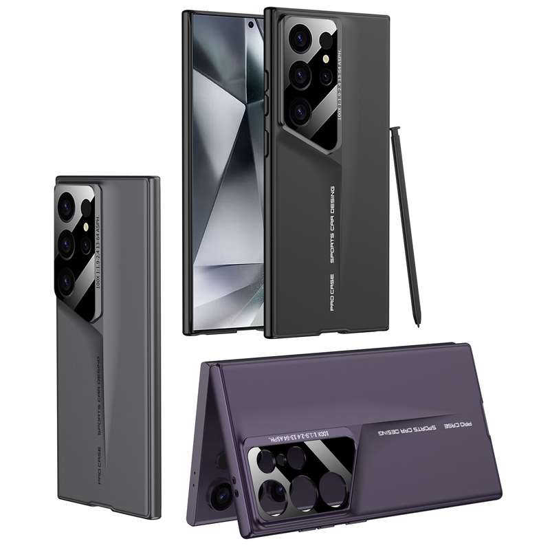 For Samsung Galaxy S24 Ultra 5G GKK Blade Ultra-thin Full Coverage Phone Case(Grey)