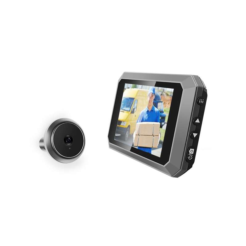 ESCAM C23 3.97 inch 1080p Smart Digital Door Concealed Viewer Wide Angle With Night Vision(Black)