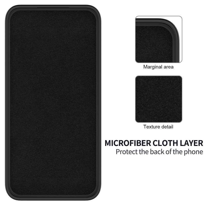 For ZTE Blade V50 Design 4G Pure Color Liquid Silicone Shockproof Phone Case(Black)