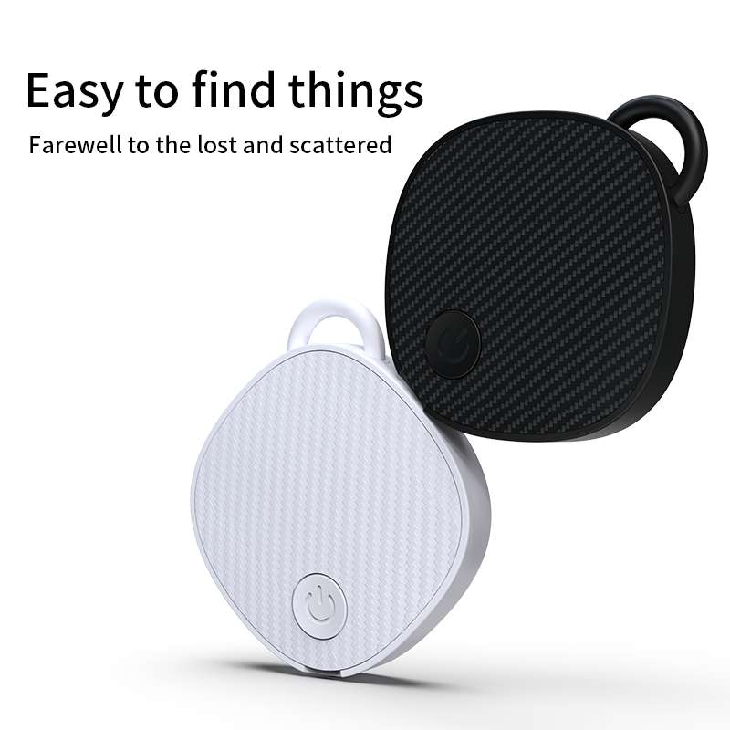Global Positioning Pet Key Anti-Lost Device Smart Bluetooth GPS Locator(White)