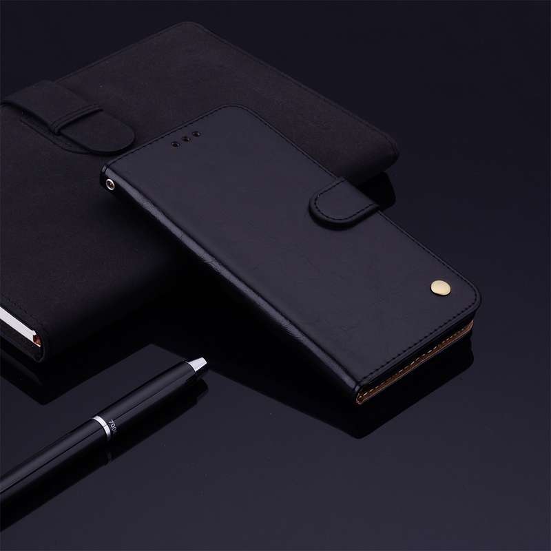 For Samsung Galaxy S24+ Oil Wax Texture Shockproof Flip Leather Phone Case(Black)