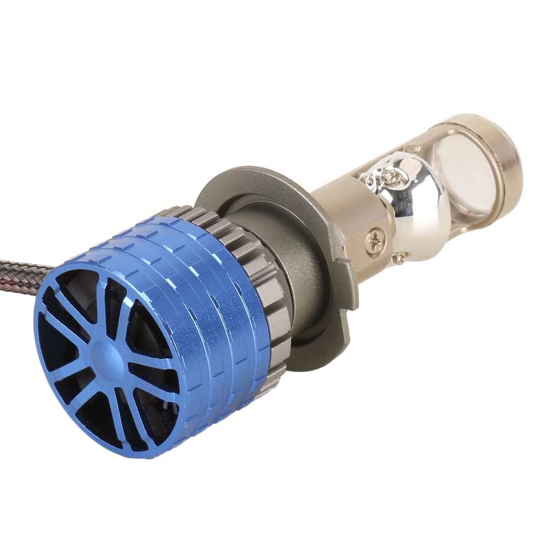 H7 Pair 55W 6000lm 6000K Car LED Mini Lens Headlight Bulb