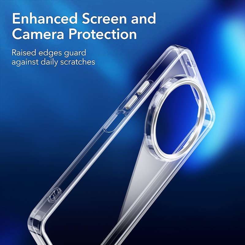 For OPPO A78 4G Shine High Transparency Acrylic Phone Case(Black)