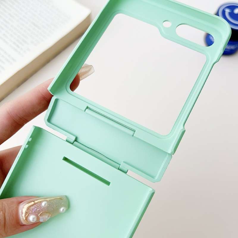 For Samsung Galaxy Z Flip6 Skin Feel PC Full Coverage Shockproof Phone Case(Yellow)