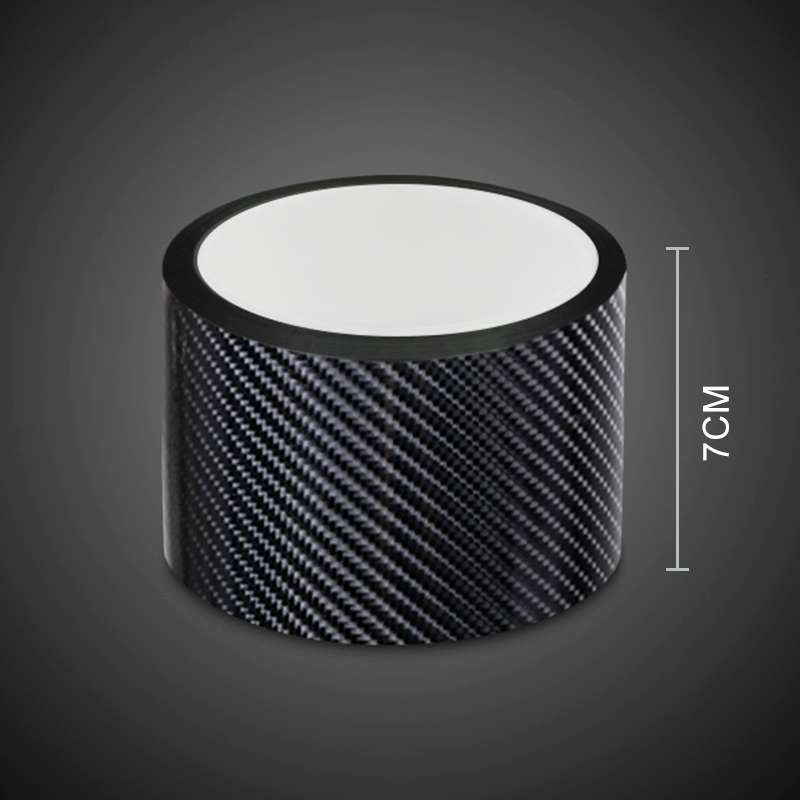 Universal Car Carbon Fiber Door Anti-collision Strip Protection Guards Trims Stickers Tape, Size:7cm