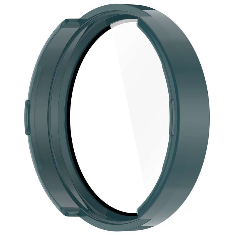 For Garmin Lily 2 PC + Tempered Film Integrated Watch Protective Case(Black)
