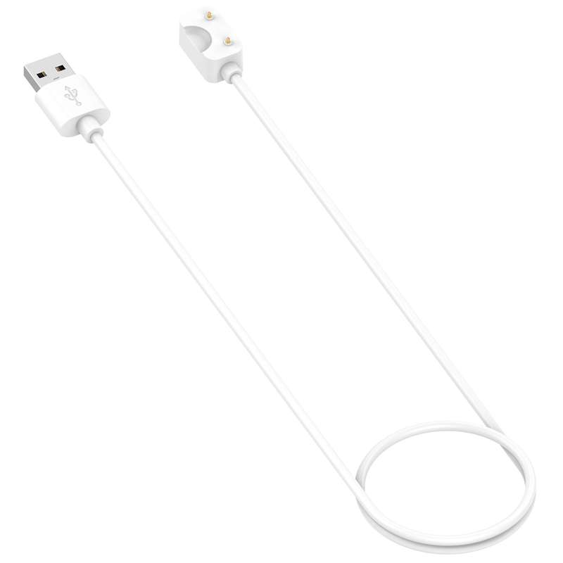 For Samsung Galaxy Fit 3 Official Style Smart Watch Charging Cable, Length: 1m, Port:USB-A(White)