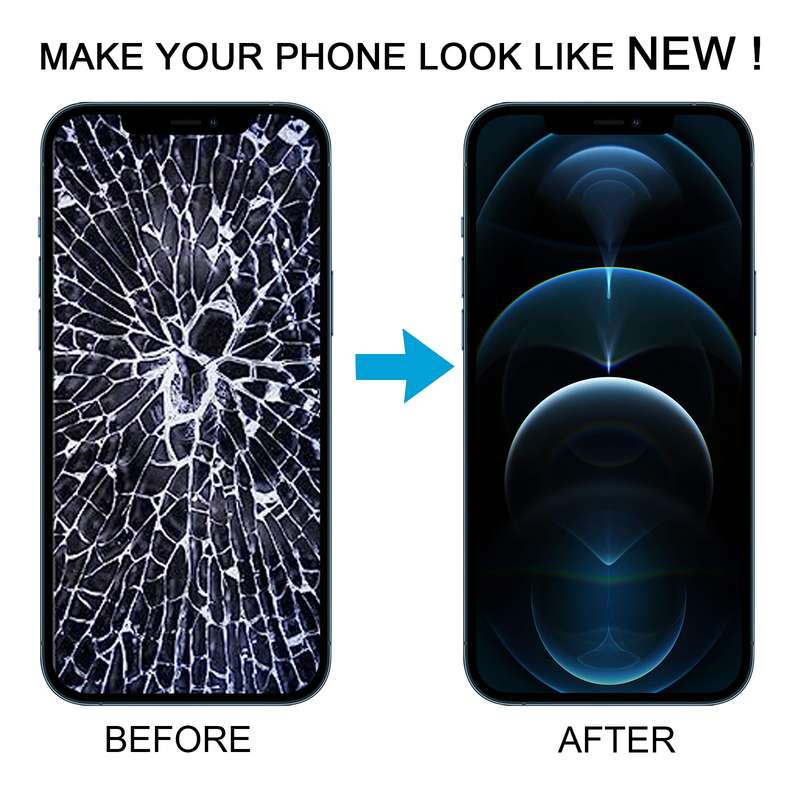 For iPhone 12 Pro Max DD Hard OLED Screen, Remove IC Need Professional Repair