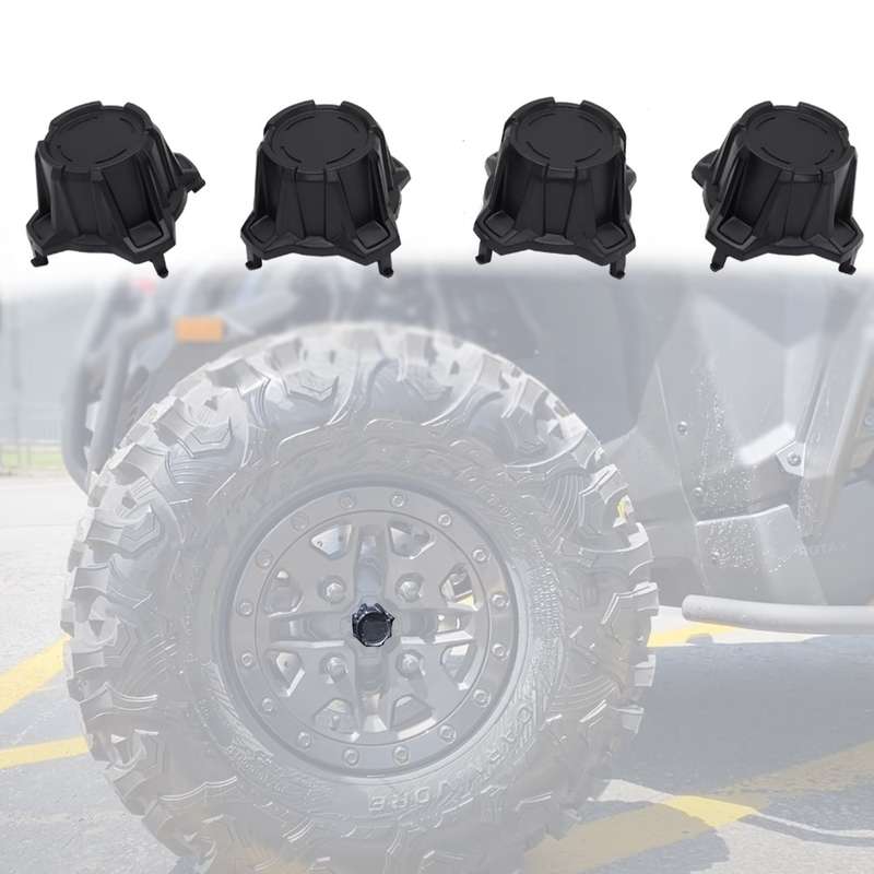 For Can-Am Maverick X3 Turbo R 2017-2020 4pcs/Pack ATV Tire Wheel Hub Caps Decorative Cover