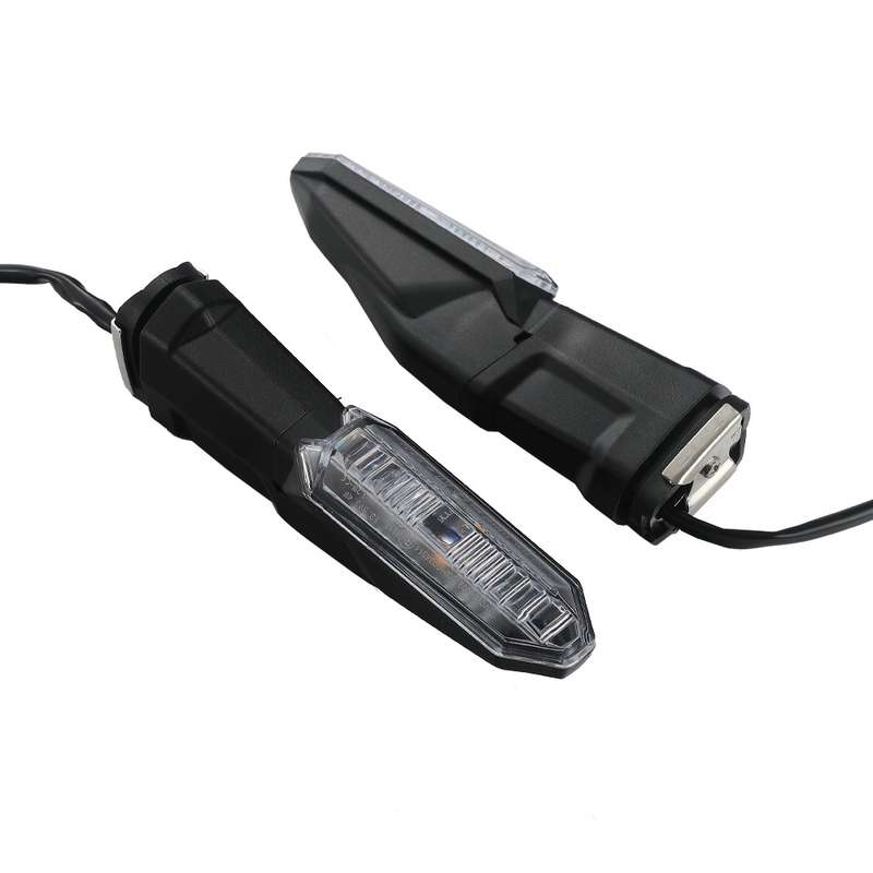 For Kawasaki Versys 650 Z1000R Motorcycles LED Turn Signal Light(Transparent)