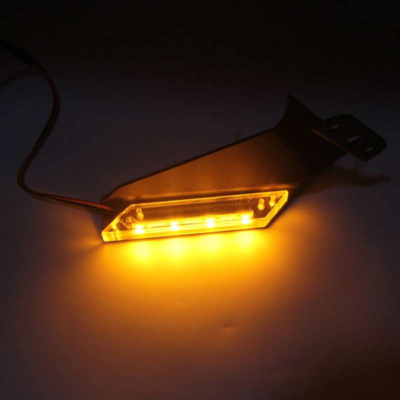 For BMW S1000RR 2019-2022 Motorcycle Fixed Wing Rearview Mirror Turn Signal Light