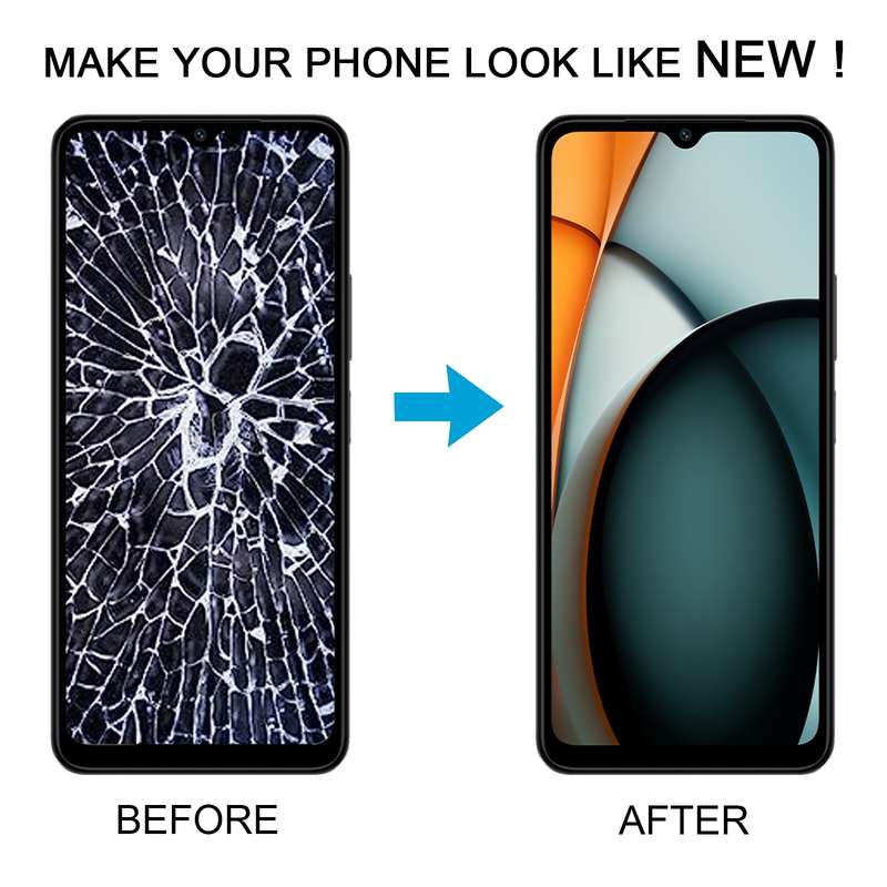 For Xiaomi Redmi A3 Original IPS Material LCD Screen Digitizer Full Assembly with Frame