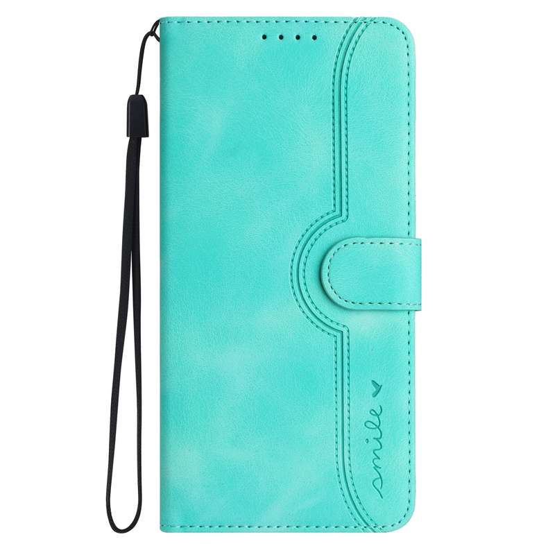 For vivo Y56 5G Global/Y16 4G Global Heart Pattern Skin Feel Leather Phone Case(Light Blue)