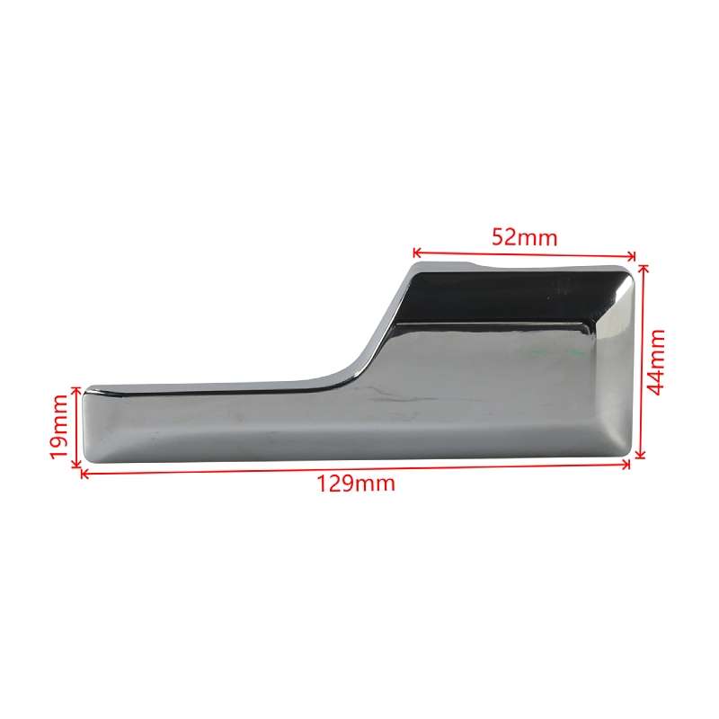 Car Right Left Electroplated Inside Door Handle for Ford Explorer 2007-2015 8L1Z-7821818-A(Silver)