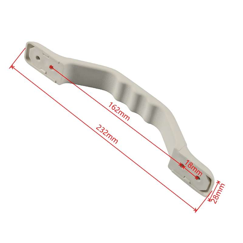 2pcs / Set RV Nylon Door Handle(White)