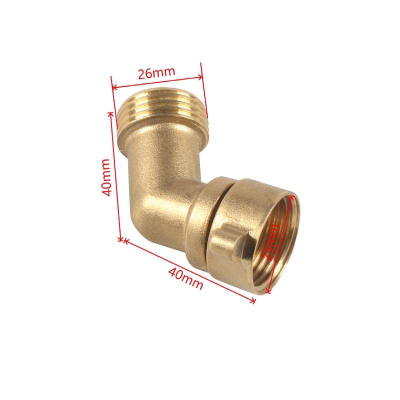 2pcs / Set RV Water Inlet Check 45/90 Degree 3/4 Connector Adapter(Yellow)