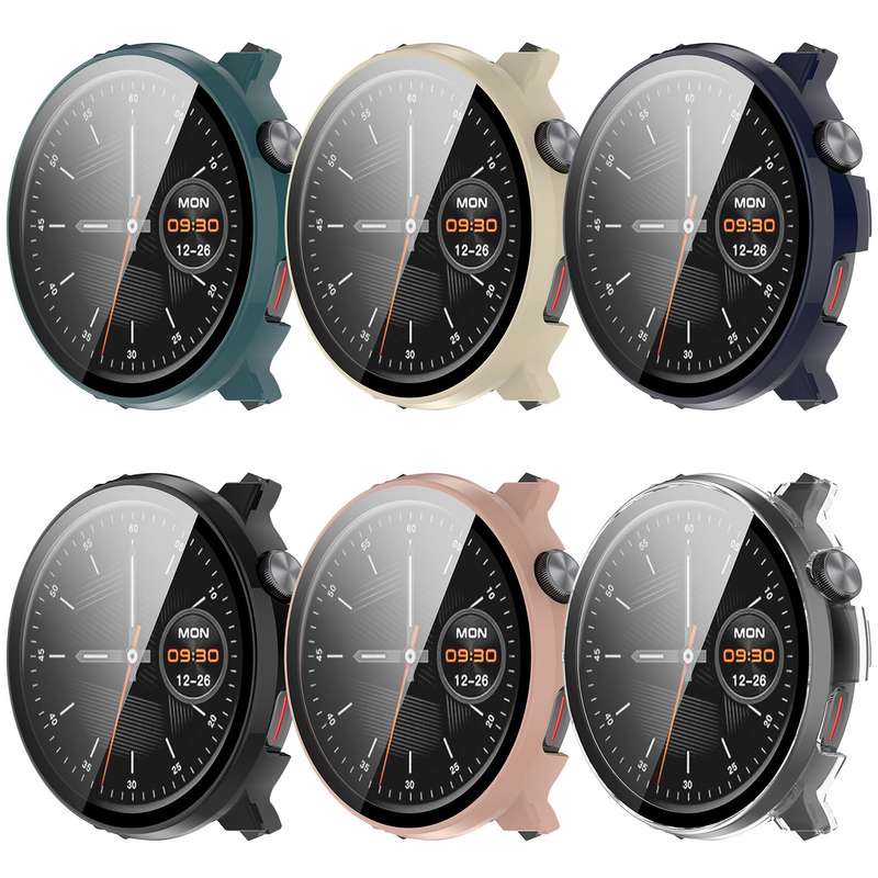 For Xiaomi Mibro Watch Lite 2 PC + Tempered Film Integrated Watch Protective Case(Transparent)