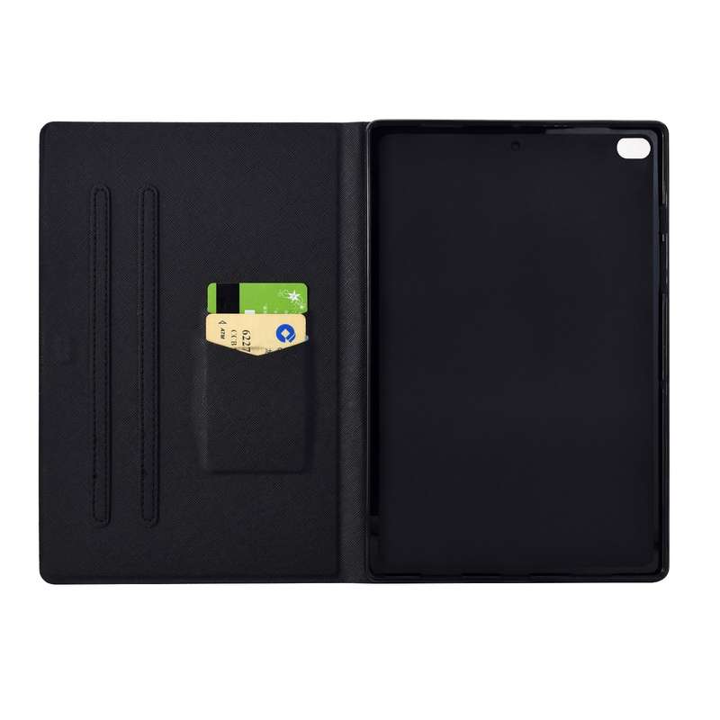For iPad mini 5/4/3/2/1 Voltage Painted Smart Leather Tablet Case(Moonlight Fox)