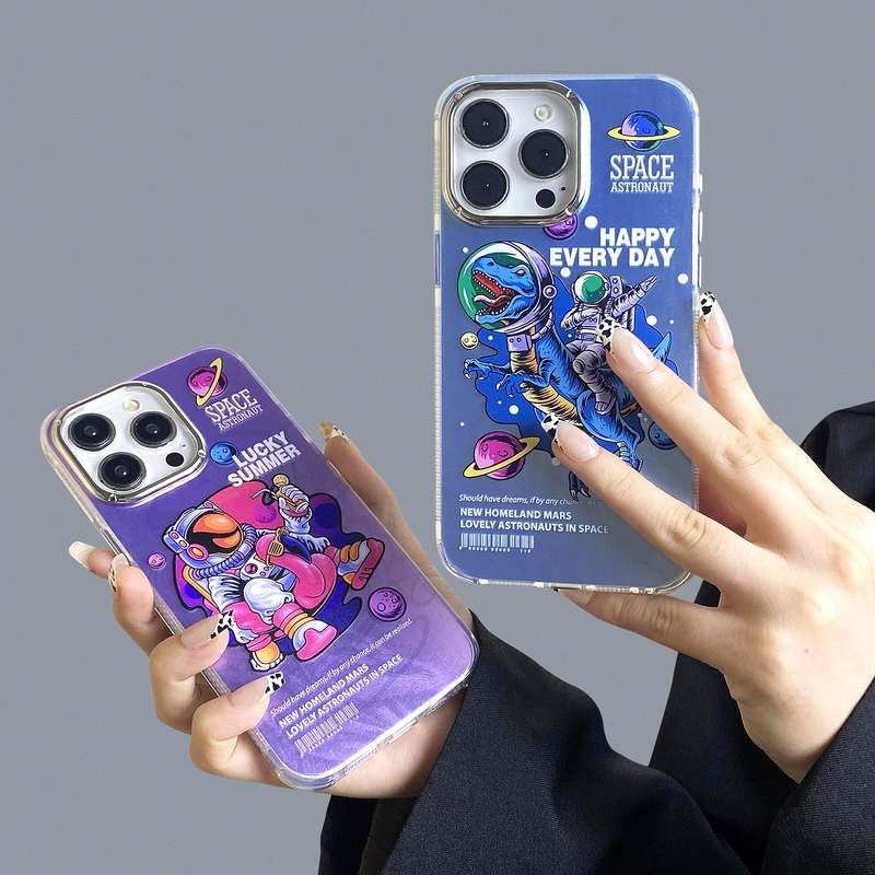 For iPhone 14 Illustration Pattern Radiation Design Full Coverage Shockproof Phone Case(Wash Pa