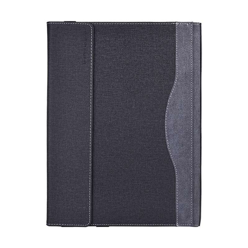 For Lenovo ThinkPad X1 Carbon Gen 7 Cloth Texture Laptop Leather Protective Case(Black)
